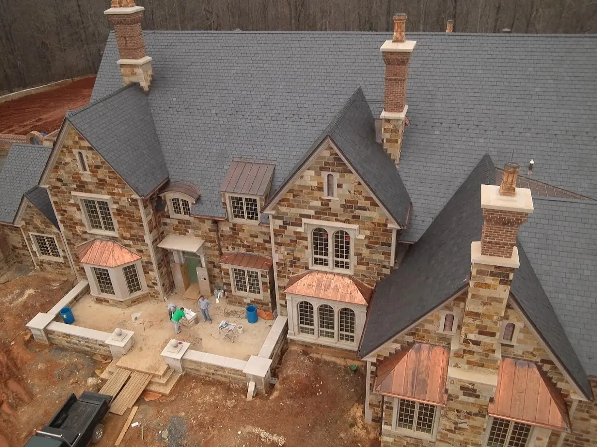 Craftsman Roofing Gutter Guard Installation project in Valla